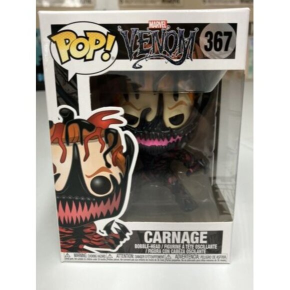Funko Pop! Marvel Venom: Carnage 367 Vinyl Figure Brand new - Picture 7 of 8